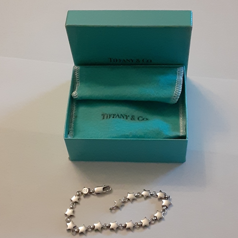 Sterling Silver Tiffany Star Bracelet